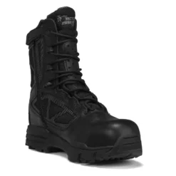 Men's Belleville Chrome Composite Toe Side-Zip Waterproof Boots Black