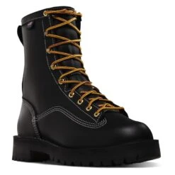 Men's Danner 8" Super Rain Forest GTX Boots Black