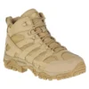 Men's Merrell Moab 2 Mid Tactical Waterproof Boots Coyote