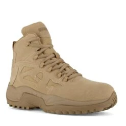Men's Reebok 6" Rapid Response RB Composite Toe Side-Zip Boots Tan