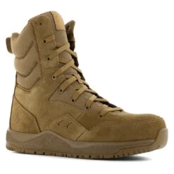 Men's Volcom Stone Force Tactical Composite Toe Side-Zip Boots Brown