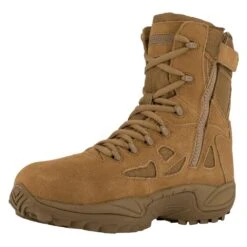 Women's Reebok 8" Rapid Response RB Stealth Tactical Composite Toe Side-Zip Boots Brown 7 Women's Reebok 8" Rapid Response RB Stealth Tactical Composite Toe Side-Zip Boots Brown -Belleville Boot shop 2 1001 reebok 8 rapid response rb stealth tactical composite toe side zip boots coyote brown