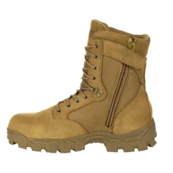 Men's Rocky Alpha Force Side-Zip Composite Toe Boots Brown -Belleville Boot shop 4 1001 rocky alpha force side zip composite toe coyote brown