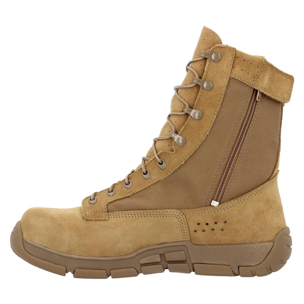 Men's Rocky C4T Protective Toe Tactical Military Boots Brown 5 Men's Rocky C4T Protective Toe Tactical Military Boots Brown - Image 5
