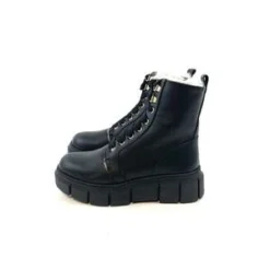 AlohasCan Can Boots - Black Shearling