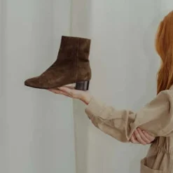 Anne ThomasMichele Boots - Olive