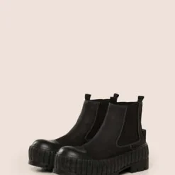 MM6 Maison MargielaChunky Ankle Boots - Black -Belleville Boot shop Chunky ankle boots Black MM6 MAISON MARGIELA 20230822172006 1