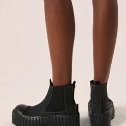 MM6 Maison MargielaChunky Ankle Boots - Black -Belleville Boot shop Chunky ankle boots Black MM6 MAISON MARGIELA 20230822172007 2