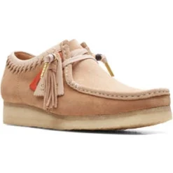 ClarksWallabee Boots - Natural/Tan -Belleville Boot shop Clarks Wallabee Boots Natural Tan 20231021124226 1