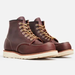 Red Wing ShoesClassic Moc In Briar Oil-Slick Leather Boots - Brown -Belleville Boot shop Classic Moc in Briar Oil Slick Leather 20230823193909 2