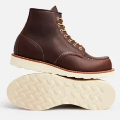 Red Wing ShoesClassic Moc In Briar Oil-Slick Leather Boots - Brown -Belleville Boot shop Classic Moc in Briar Oil Slick Leather 20230823193910 2