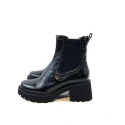 Dolce VitaHawk H2O Midnight Crinkle Patent Boots - Black