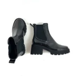 Dolce VitaHawk H2O Midnight Crinkle Patent Boots - Black -Belleville Boot shop Dolce Vita Hawk H2O Midnight Crinkle Patent 20230830010900 2