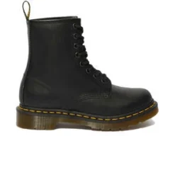 Dr. MartensWomen's 1460 Nappa Leather Lace Up High Top Boots - Black Nappa