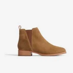 NisoloEva Everyday Chelsea Taupe Suede Boots - Boot -Belleville Boot shop Eva Everyday Chelsea Boot Taupe Suede 20230830162101 1