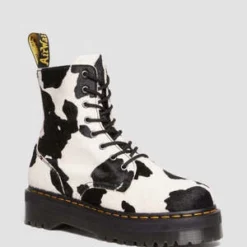 Dr. MartensJadon Hair On Ankle Boots - Cow Print