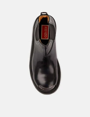 KenzoKenzosmile Lace-Up Boots - Black 5 KenzoKenzosmile Lace-Up Boots - Black - Image 5