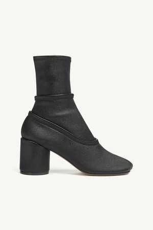 MM6 Maison MargielaAnatomic Ankle Boots - Black 1 MM6 Maison MargielaAnatomic Ankle Boots - Black