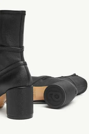 MM6 Maison MargielaAnatomic Ankle Boots - Black 4 MM6 Maison MargielaAnatomic Ankle Boots - Black - Image 4