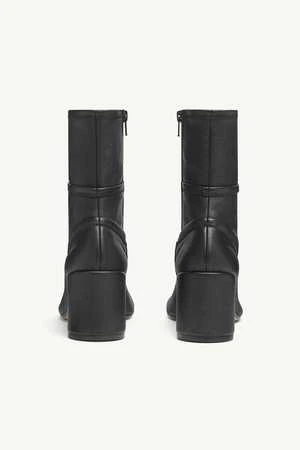 MM6 Maison MargielaAnatomic Ankle Boots - Black 5 MM6 Maison MargielaAnatomic Ankle Boots - Black - Image 5