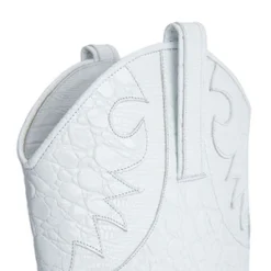 BY FARMelvin Croc Embossed Leather Boots - Optic White -Belleville Boot shop Melvin Croc Embossed Leather Boots 20230428024247