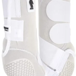 Classic Equine Flexion Front Leg Boots- White