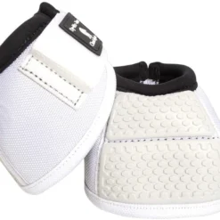 Classic Equine No Turn Flexion Bell Boots- White