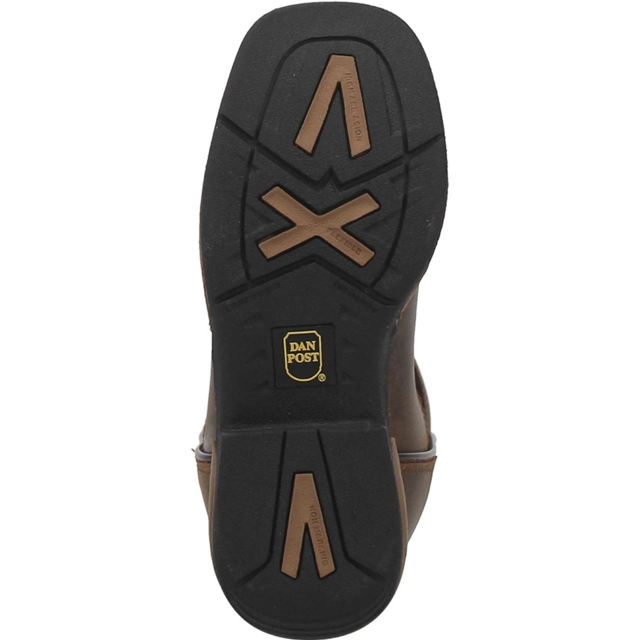 Dan Post Boys Tan Hayden Broad Square Toe Boots 5 Dan Post Boys Tan Hayden Broad Square Toe Boots - Image 5