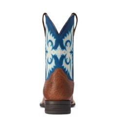 Ariat Boys Red Dirt Road & Blue Waves Lonestar Square Toe Boots -Belleville Boot shop P2563705 3 40941.1661197237