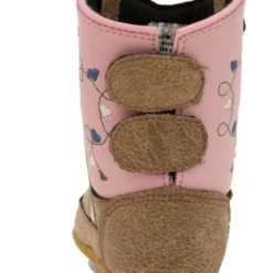 Old West Infant Girls Pink With Blue Hearts Poppet Boots -Belleville Boot shop P2579245 3 97325.1664214266
