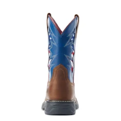 Ariat Boys Ole Blue Workhog XT VentTek Bolt Roper Ride Square Boots -Belleville Boot shop P2676775 3 32720.1675716385
