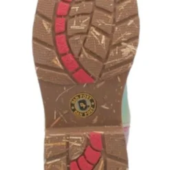 Dan Post Girls 8" Pull On Ombre Rainbow Multi Western Boots -Belleville Boot shop P2779885 6 97305.1696604207