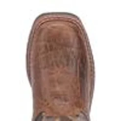 Dan Post Boys Lil' Broken Bow Rust Square Toe Cowboy Boots -Belleville Boot shop P2780105 5 80912.1696604243