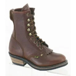 AdTec - Children's Packer Work Boots - Chestnut-11