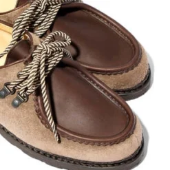 Parabootx Engineered Garments Boots - Michael/Marche Marron Lisse Caf/Velours Smoky -Belleville Boot shop Paraboot x Engineered Garments Boots Michael Marche Marron Lisse Caf Velours Smoky 20221124003809