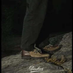 Parabootx Engineered Garments Boots - Michael/Marche Marron Lisse Caf/Velours Smoky -Belleville Boot shop Paraboot x Engineered Garments Boots Michael Marche Marron Lisse Caf Velours Smoky 20221124003810 2