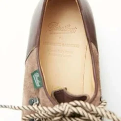 Parabootx Engineered Garments Boots - Michael/Marche Marron Lisse Caf/Velours Smoky -Belleville Boot shop Paraboot x Engineered Garments Boots Michael Marche Marron Lisse Caf Velours Smoky 20221124003813