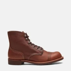 Belleville Boot shop 6 Red Wing ShoesHeritage 6" Iron Ranger 8111 Boots - Amber Brown Harness