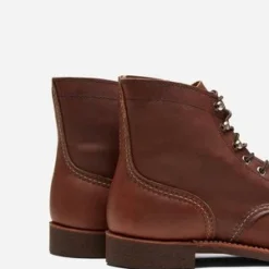 Red Wing ShoesHeritage 6" Iron Ranger 8111 Boots - Amber Brown Harness 10 Red Wing ShoesHeritage 6" Iron Ranger 8111 Boots - Amber Brown Harness -Belleville Boot shop Red Wing Heritage 6 Iron Ranger Boots 8111 Amber Brown Harness 20191105214133 1