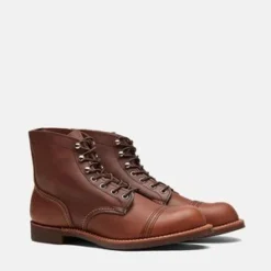 Belleville Boot shop -Belleville Boot shop Red Wing Heritage 6 Iron Ranger Boots 8111 Amber Brown Harness 20191105214133