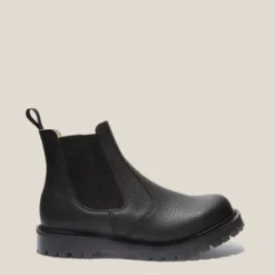 YMCSolovair X YMC Mens Leather Dealer Boots - Black