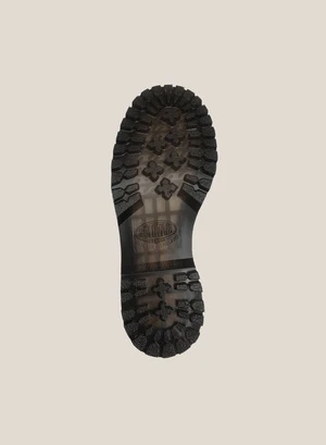 YMCSolovair X YMC Mens Leather Dealer Boots - Black 4 YMCSolovair X YMC Mens Leather Dealer Boots - Black - Image 4