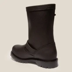 YMCSolovair X YMC Womens Leather Biker Boots - Black -Belleville Boot shop Solovair x YMC Women s Leather Biker Boots Black 20230920214658 1