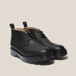 YMCSolovair X YMC Womens Leather Chukka Boots - Black 8 YMCSolovair X YMC Womens Leather Chukka Boots - Black -Belleville Boot shop Solovair x YMC Women s Leather Chukka Boots Black 20230815145413 2