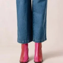 AlohasSouth Boots - Bicolor Lipstick Red