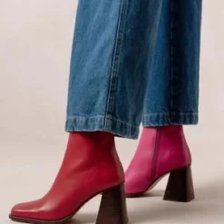 AlohasSouth Boots - Bicolor Lipstick Red -Belleville Boot shop South boots bicolor lipstick red 20230907222505