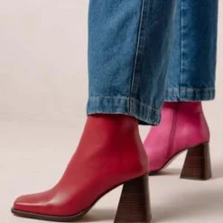 AlohasSouth Boots - Bicolor Lipstick Red -Belleville Boot shop South boots bicolor lipstick red 20230907222507
