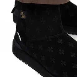 SuicokeEls Mwpab Mid Suede Boots - Black -Belleville Boot shop Suicoke Els Mwpab Mid Suede Boots Black 20230202012223