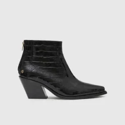 Anine BingTania Boots - Black Embossed