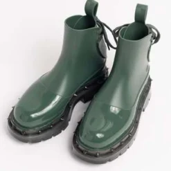 UndercoverUNDERCOVER X MELISSA SPIKES BOOTS - GREEN -Belleville Boot shop UNDERCOVER X MELISSA SPIKES BOOTS GREEN 20230208221318 1